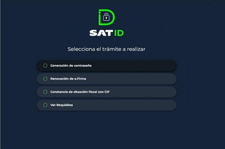 como sacar contraseña del sat